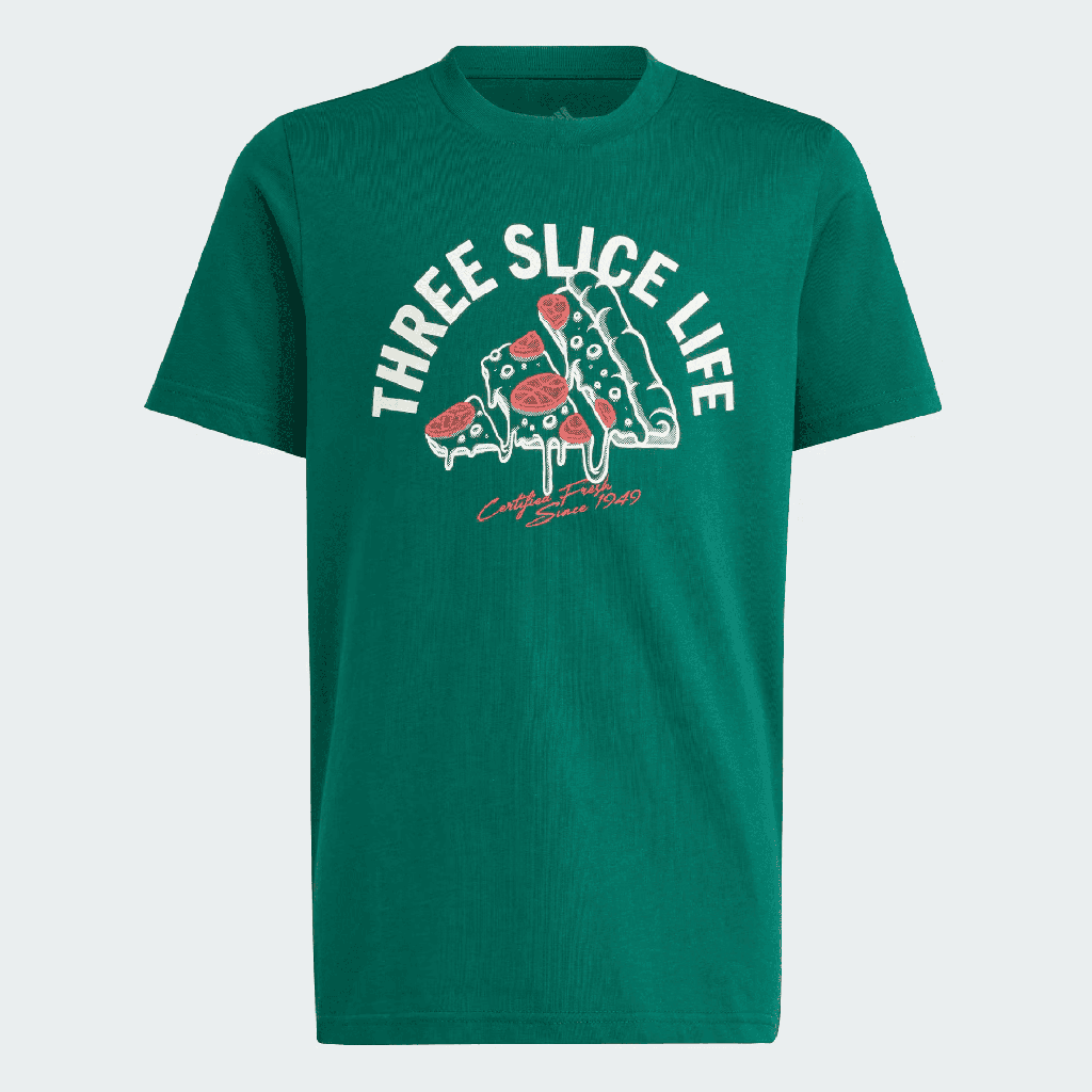 Camiseta Lounge Pizza Estampada Kids 