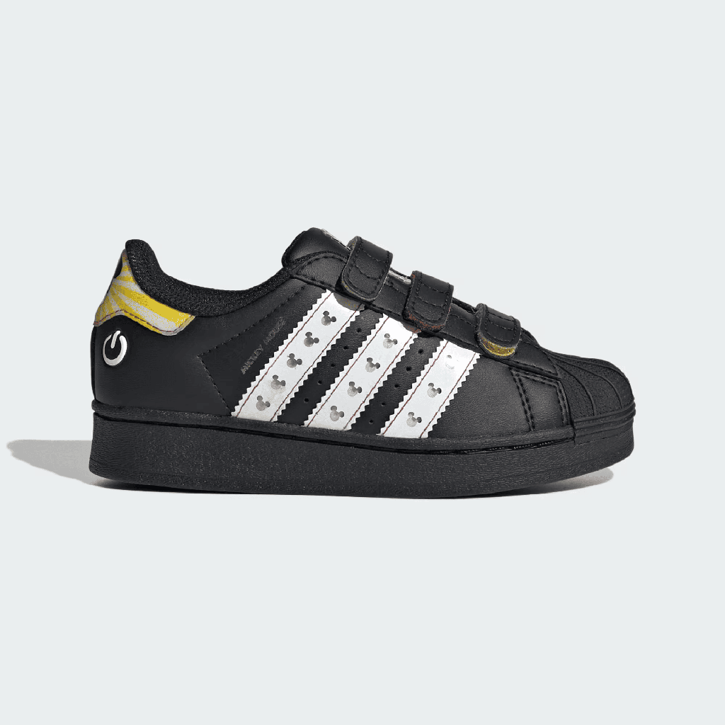 Tenis adidas Disney Superstar Luces LED de Confort Cierre Niños 